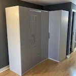 L-shaped Wardrobe Ikea, L-shaped wardrobe fully functional, 2 year old since purchased SE13