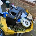 garden rubble, waste, leftover we have garden waste, sand, wood, some rocks to collect SW17