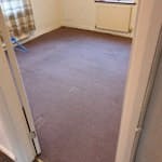 Uplift removal carpet/underlay Old & dirty carpet from 4 rooms and hallway, stairs and landing (about 70sqm in total). The collector should uplift the carpet and all underlay plus tack strips and nails without damaging underlying floorboards. Can be flexible on date and time. SW15