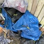 10 bags of garden rubbish General garden rubbish, bagged to be cleared CR2