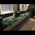 Bagged Garden Cuttings See pictures.  Approx 22 garden refuse bags of hedge, Conifer and some bramble cuttings. + 2 small, loose stems. All in front garden adjacent to pavement. SE4