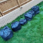 6 bags of garden grass just some grass cut from my garden. Due to new build, you might want to use post code co4 3jg (30 secs from my post code) CO7