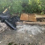 wood,carpet,3bags plasterboard small rolled carpet, 3 bags of broken plasterboard/wood, 2 sheets plywood, 3 planks of wood. All water damaged| IG1