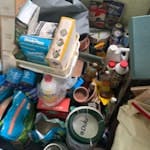garden shed clearance , odds remnants of shed , deckchairs , tables , cabinets , paint ,etc TW11