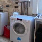 washing machine and fridge new kitchen so not needed fridge with freezer compartment and washer dryer. TN1