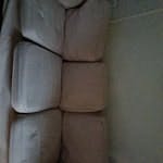 one 3seater sofa + 15waste bag a 3seater sofa and 15 to 20 garbage bags. SW15