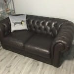 2 sofas Chesterfield 3 seater sofa and Chesterfield 2 seater sofa SS7