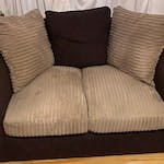Small 2 seater sofa small 2 seater sofa, the cushions come off, it is fairly light but will need 2 people to carry BH23