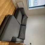 grey corner sofa a free sofa available for collection still in good condition HP1