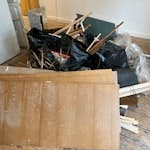 mainly DIY waste Monday, Tuesday or Wednesday would work for me.

A mirror.
A bathroom cabinet.
An old electric towel rack.
Some shelves.
Curtain rack.
Three old windows rolls.
One bag of garden waste.
9 panels of plywood.
12 bags of DIY waste.
A rug.
Some tyres. W14