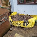 mega Hippo bag full of soil. mega Hippo bag full of soil from a front garden along with some roots and stones.  Thursdays and Fridays are best to collect.  Other days possible - contact me. SW19