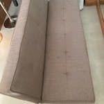sofa bed. can lie flat sofa bed. in reasonable condition. can be adjusted to lie flat (with legs) for collection if helps saving space IG9