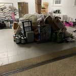 cardboard, general household general household items. suitcase, cardboard, beer kegs, boxes, containers SL5