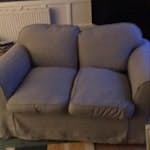 2 two seater sofas 2 two seater sofas. fire labels present. Good condition. WA6