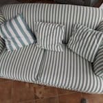 3 seater sofas x2 with pillows I have 2 sofas that are a small 3 seater with pillows that need collecting from my house. Access is easy from the ground floor conservatory from the garden to the driveway. Needs 2 people to lift and move sofas. LE7