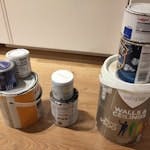 old paint I have 8 containers of old paint of the following sizes:

5 litre
2.5 litre
2 x 750ml
350 ml
2 x 250 ml
236ml

What would be the price for collection and disposal W5