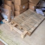 2x Pallets and packaging Collection on behalf of one of our customers. If today needs to be before 4pm and if not can be tomorrow morning. SN26