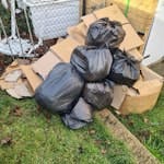 cardboards and general rubbish cardboards and general rubbish N15