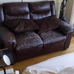 Kingsize Mattress 2 seater sof One kingsize Mattress (NOT the bed frame) and one two seater sofa both worn the sofa is heavily worn. TW8