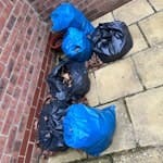 Garden waste 6 bags of garden waste. mainly poor quality soil. bags are 50L approximately 3/4 full. RG7