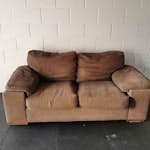 Sofa Small 2 seater sofa. In fairly good condition but would need a clean as been in the garage. OX14