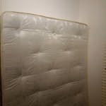 mattress double and table mattress double and glass table (which could be reused). CR2