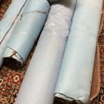 carpets and underlay carpet rolls from 4 rooms, I can cut them to smaller if required, some carpet rolls can be reused as extracted without cuts. form underlay are also there which are smaller rolls and folded to smaller size. DA16