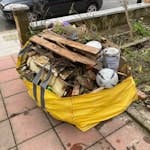 hippo mega bag mixed building and garden waste, some rubble N15